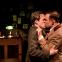 The kiss of death: Jack Reitman and Bart Lambert in 'Thrill Me'