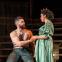 King James IV (Daniel Cahill) and newcomer Ellen (Danielle Jam) get intimate in Rona Munro's provocative epic drama