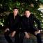 Boys in the band: Jools Holland (right) with Marc Almond