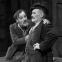 Paul Hilton as Joxer and Mark Rylance as "Captain" Jack Boyle, drinking buddies