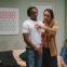 Heart to heart: Kedar Williams-Stirling as Honey and Keelan Kember as Cashel