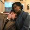 Unlikely lovers Klaus (Rick Okon) and Cassandra (Rochelle Neil)