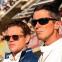 Pedal to the metal: Matt Damon as Carroll Shelby, Christian Bale as Ken Miles