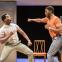 Sope Dirisu (left) as Cassius Clay and David Ajala as Jim Brown