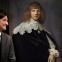 Jan Six XI with his newly discovered 'Portrait of a Young Gentleman'