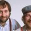 Rockney rebels: Chas Hodges, right, and Dave Peacock