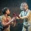 Criminal couple: James McArdle and Saoirse Ronan in ‘Macbeth’.