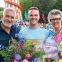 Winner David Atherton with Paul Hollywood and Prue Leith