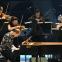 Harpichordist Mahan Esfahani at the Proms with Manchester Collective