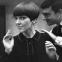 Mary Quant with Vidal Sassoon 1964