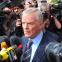 Max Mosley faces the press