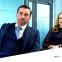 Bad company: Owen Jenkins (Ben Batt) and Sam Thompson (Maxine Peake)
