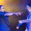 Two cultures: Esh Alladi and Waleed Akhtar in ‘The P Word’.