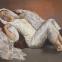 'The Bride', 1994, by Paula Rego (pastel on paper on aluminium)