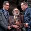 Caught between two brothers: Adrian Lukis, left, David Suchet, Brendan Coyle