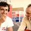 McLaren teammates Alain Prost (left) with Niki Lauda