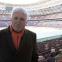 If you build it... David Dimbleby at Moscow's Luzhniki Stadium, venue for the major World Cup ceremonies