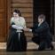 Onegin (Jonathan McGovern) returns the letter to Tatyana (Natalia Tanasii)