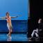 Gustav von Aschenbach (Mark Padmore) is entranced by Tadzio (Leo Dixon)