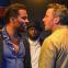 Stand-off: Gus (Ray Fearon), left, Jay Simpson (Leslie)