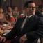 Luke Evans as criminal mastermind Bruce Reynolds, raising the consciousness of the light-fingered community