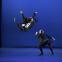 Pleased to see you: Rhys Antoni Yeomans flies high in 'Jolly Folly', one of five new works in ENB's 'Reunion'