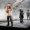 Brotherhood: Kyle Soller, Stuart Thompson and Oliver Johnstone in ‘Romans: A Novel’.