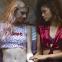 Hunter Schafer as Jules (left), with Zendaya as Rue