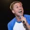 Russell Howard's pleasure at being back on stage is obvious
