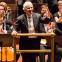 Peter Oundjian takes a final bow at the end of Mahler's Ninth Symphony