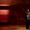 Horn player Alec Frank-Gemmill playing with the Scottish Chamber Orchestra