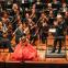 Malin Byström takes a bow with Edward Gardner and the Bergen Phiharmonic