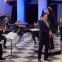 Luis Gomes in ardent mood with Jonathan Bloxham and the Northern Chords Festival Orchestra