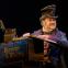 Bah humbug: Owen Teale in 'A Christmas Carol'