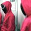 Welcome to dystopia: faceless guards keep the contestants under control