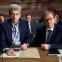 Hacked off: David Tennant as journalist Nick Davies, Toby Jones as Guardian editor Alan Rusbridger