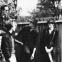 The Clash caught outside Wessex Studios in August 1979 while recording 'London Calling'