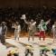 The gods are triumphant while a rainbow of humanity struggles to be noticed in the final scene of BOC's 'RhineGold'