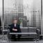 Howard W. Overshown, John Heffernan and Aaron Krohn in The Lehman Trilogy - eventually, the writing really was on the wall