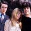 'I wanted a holiday, not a breakdown' - the three protagonists of 'The Owl Service' in happier times