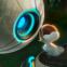 Creature comfort: Roz and gosling friend in 'The Wild Robot'