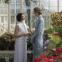 Two mismatched at Kew: Vita (Gemma Arterton) and Virginia (Elizabeth Debicki)