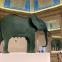 The opening work: 'Elephant', 1987, by Katharina Fritsch