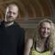 Candice Edmunds of Vox Motus, with fellow artistic director Jamie Harrison