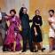 The moral pointed by Trulove (Pedro Ometto), Baba (Jessica Ouston), Nick (Sam Carl), Anne (Samantha Clarke) and Tom (Frederick Jones)