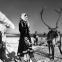 A lapp lIfe: Mirjami Kuosmanen as Pirita with companion