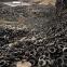 Oxford Tire Pile , Westley, California, USA, 1999 by Edward Burtynsky,