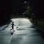 Night flight: a child runs into the unknown