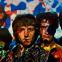 The avowedly psychedelic Dantalian’s Chariot in 1967, with future Police-man Andy Summers taking the front spot