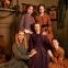 Marmee (Emily Watson, centre) with daughters Meg, Jo, Amy and Beth